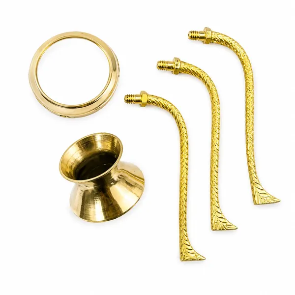 PURE_BRASS_TRIPAI_JALADHARI_&_SNAKE_TRISHUL_COMBO_Pack_of_3