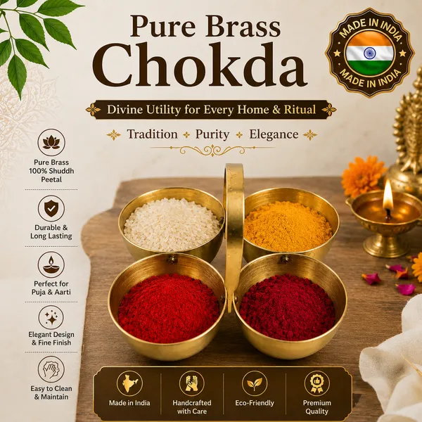 Pure_Brass_Chokda_for_Puja_–_Roli,_Kumkum,_Haldi_&_Chawal_Holder