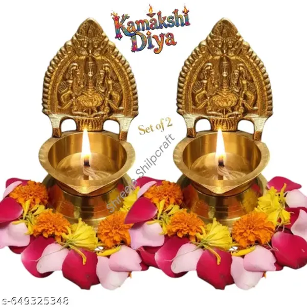 Pure_Brass_Kamakshi_Diya_Pack_of_2_|_Traditional_Pooja_Oil_Lamp_|_Decorative_Temple_Deepam_|_Brass_Jyot_Diya_for_Home,_Mandir_&_Gifting