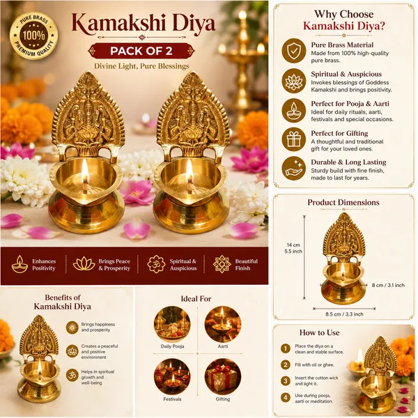 Pure_Brass_Kamakshi_Diya_Pack_of_2_|_Traditional_Pooja_Oil_Lamp_|_Decorative_Temple_Deepam_|_Brass_Jyot_Diya_for_Home,_Mandir_&_Gifting