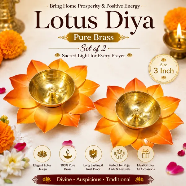 Pure_Brass_Lotus_Diya_Set_of_2_|_3_Inch_Decorative_Flower_Oil_Lamps_for_Puja,_Diwali_&_Home_Decor