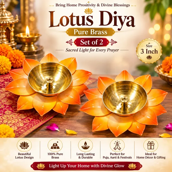 Pure_Brass_Lotus_Diya_Set_of_2_|_3_Inch_Decorative_Flower_Oil_Lamps_for_Puja,_Diwali_&_Home_Decor