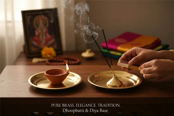 Pure_Brass_Puja_Plate_–_Pack_of_8_Multipurpose_|_3_Inch_|_Perfect_for_Diya,_Dhoop,_Bhog,_Idols_&_Daily_Puja
