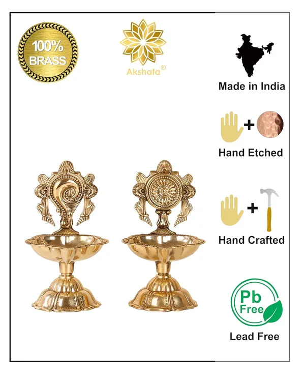 Pure_Brass_Shankh_Chakra_Diya_Set_of_2