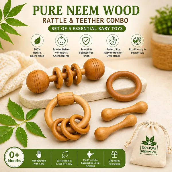 Natural_Neem_Wood_Baby_Teether_Rattle_Combo_Set_Of_4_Safe_Durable_Infant_Toys