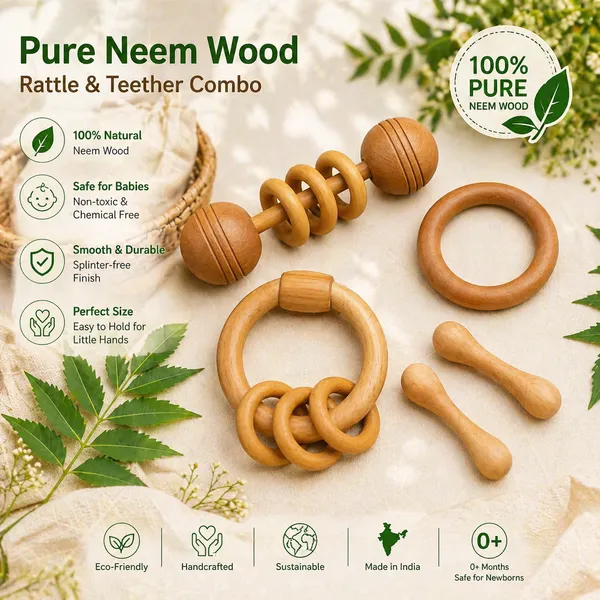Natural_Neem_Wood_Baby_Teether_Rattle_Combo_Set_Of_4_Safe_Durable_Infant_Toys