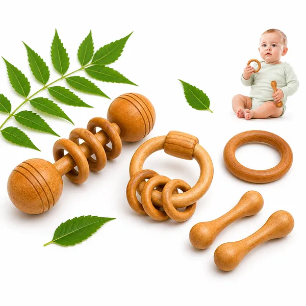 Natural_Neem_Wood_Baby_Teether_Rattle_Combo_Set_Of_4_Safe_Durable_Infant_Toys