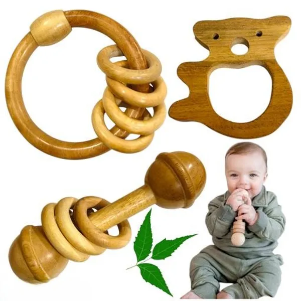 Natural_Neem_Wood_Baby_Rattle_Teether_Safe_Non_Toxic_Eco_Friendly