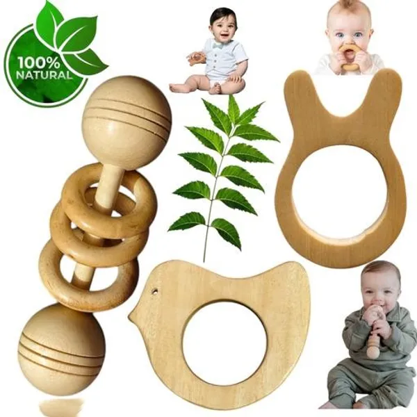 Premium_Neem_Wood_Toy__For_Babies_Safe_Eco_Friendly_Non_Toxic_1_Rattle_4_Teether_Different_Shapes_Combo_Of__5