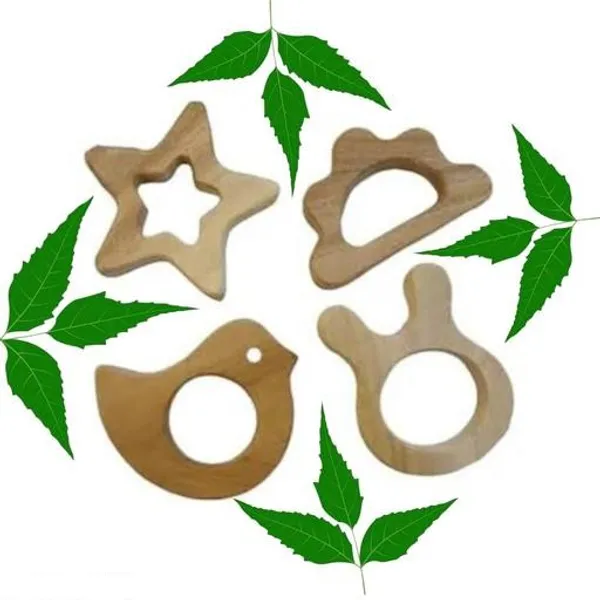 Neem_Wood_Teethers_For_Babies_Natural_And_Organic_Wooden_Baby_Teether_Helps_In_Teething_Set_Of_4_For_3_Months_Babies_Star_Catbird_Cloud__(Set_Of__Combo__4)