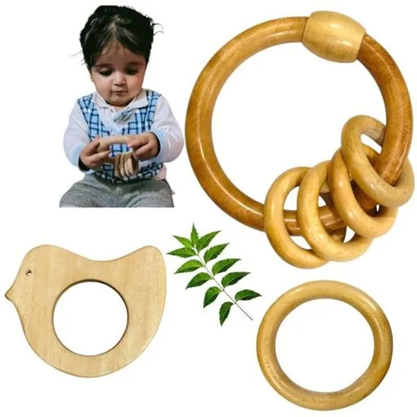 Natural_Neem_Wood_Baby_Rattle_Teether_Safe_Non_Toxic_Eco_Friendly_(Set_Of_Combo_3)