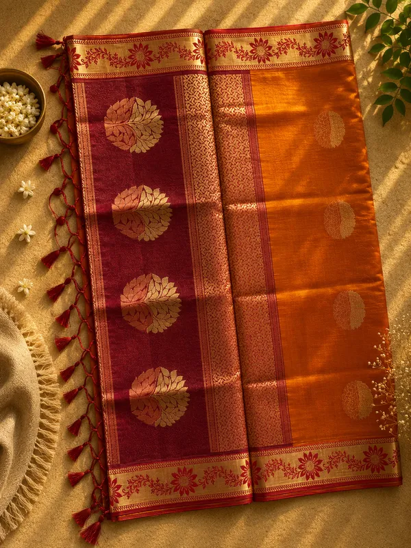 Pure_Mercerised_Chanderi_Cotton_Saree