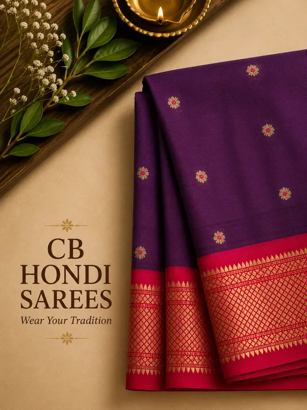 Art_Silk_Paithani_Saree_With_All_over_Zari_Weaves_&_Contrast_Border