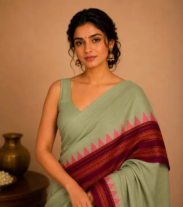 Pure_Cotton_Gadiyal_Narayan_Peth_with_toop_Pallu