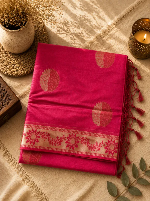 Pure_Mercerised_Chanderi_Cotton_Saree