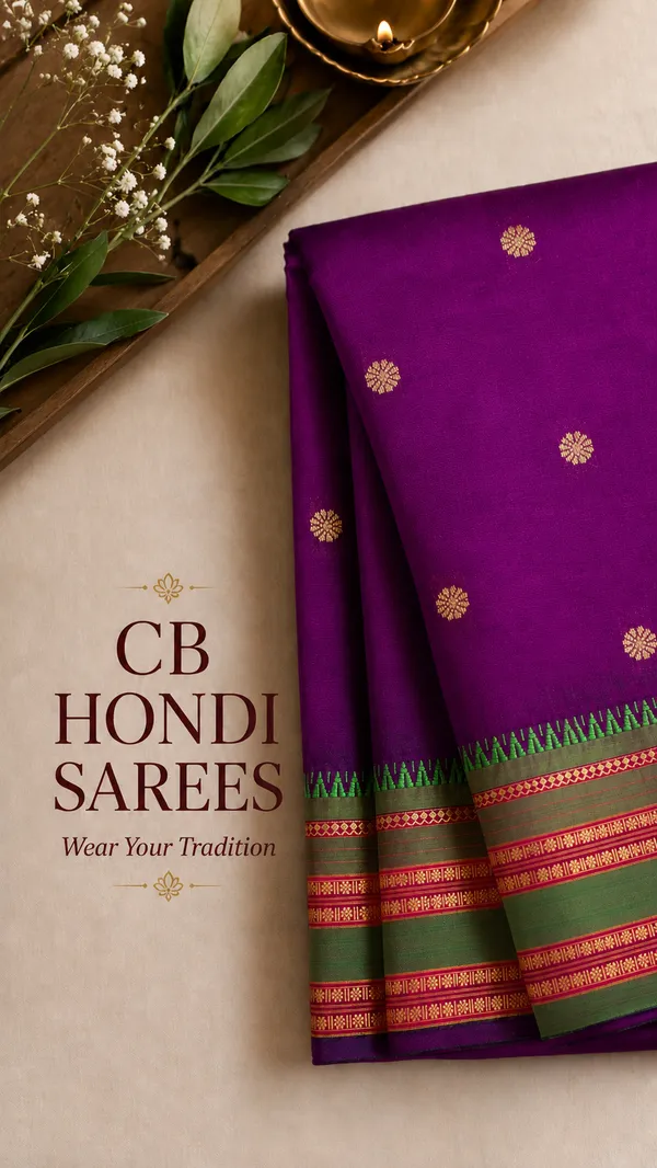 Dark_Magenta_Semi_Silk_Narayan_Peth_Saree_with_All_Over_Zari_Weave