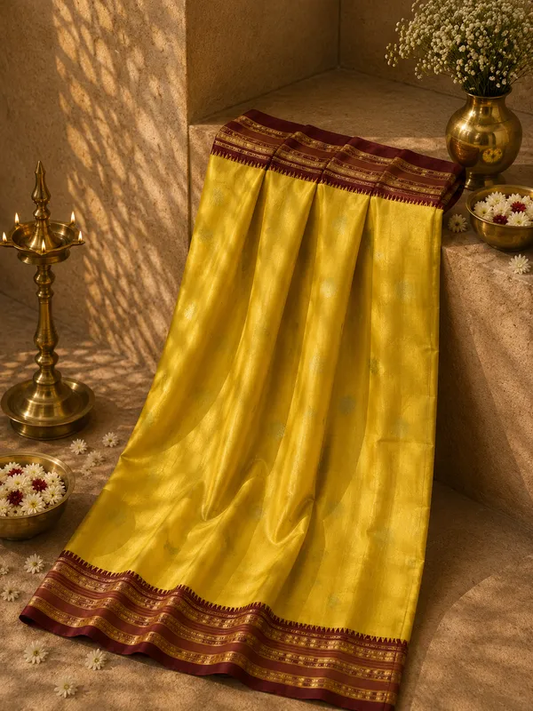 Bright_Yellow_Semi_Silk_Narayan_Peth_Saree_with_All_Over_Zari_Weave