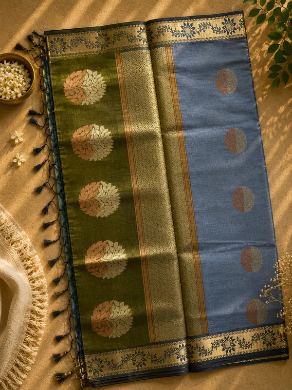 Pure_Mercerised_Chanderi_Cotton_Saree