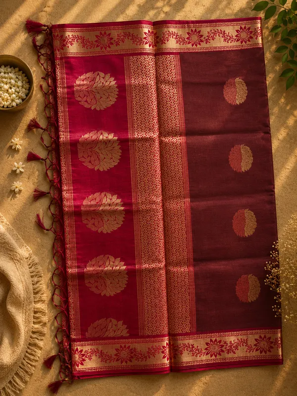 Pure_Mercerised_Chanderi_Cotton_Saree