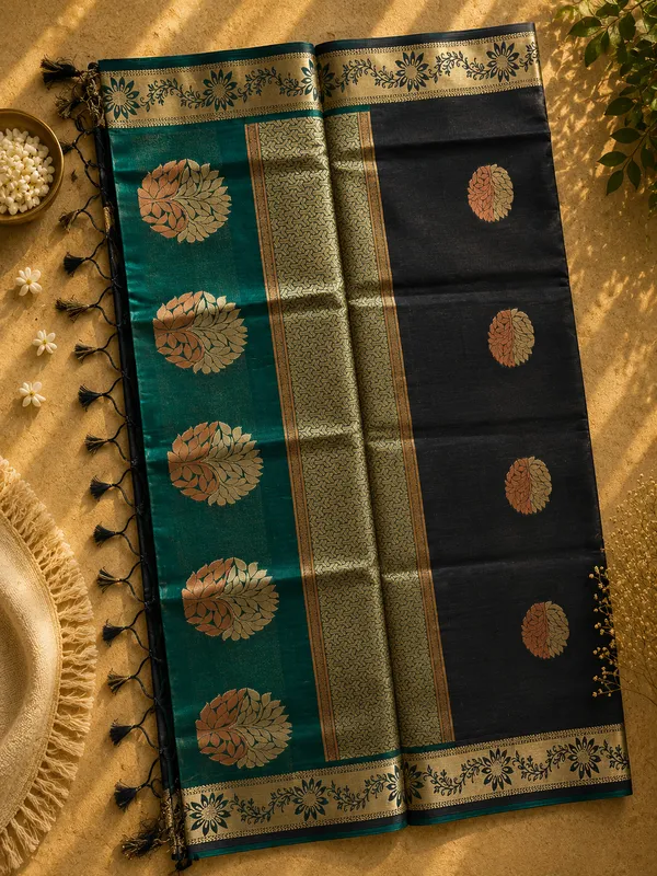Pure_Mercerised_Chanderi_Cotton_Saree