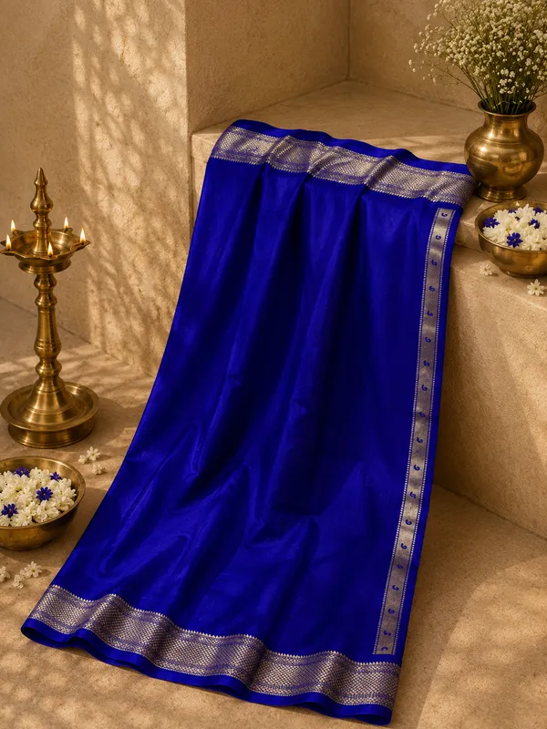 Coral_Red_Art_Silk_Paithani_Saree_With_All_over_Zari_Weaves_&_Contrast_Border