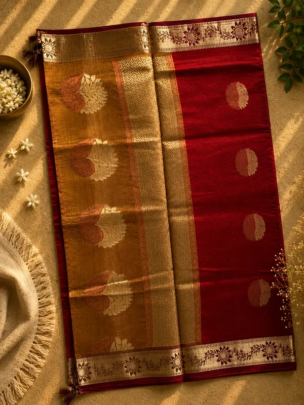 Pure_Mercerised_Chanderi_Cotton_Saree