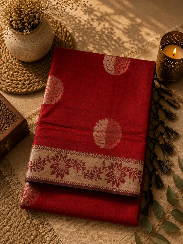 Pure_Mercerised_Chanderi_Cotton_Saree