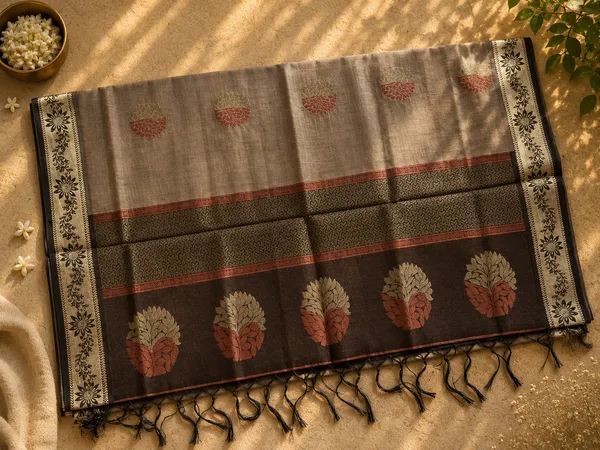 Pure_Mercerised_Chanderi_Cotton_Saree