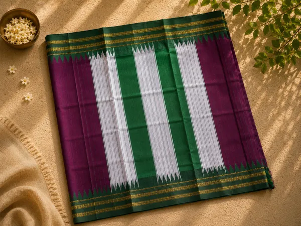Pure_Cotton_Gadiyal_Narayan_Peth_with_toop_Pallu