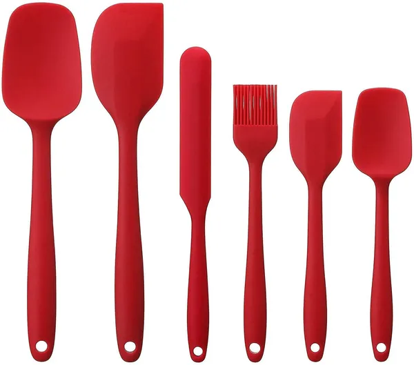Red_Silicone_Heat-Resistant_Spatula_Set_For_Cooking_And_Baking