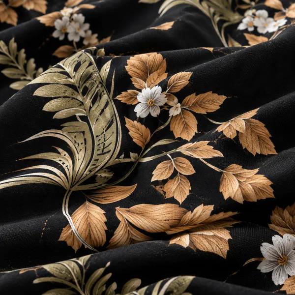Black_Floral_Cotton_400_TC_Double_Bedsheet_Set_|_Bookfold_Gift_Packaging