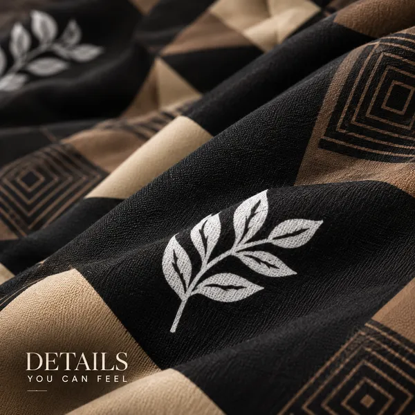 Black_Cotton_400_TC_Double_Bedsheet_Set_-Bookfold_Gift_Packaging