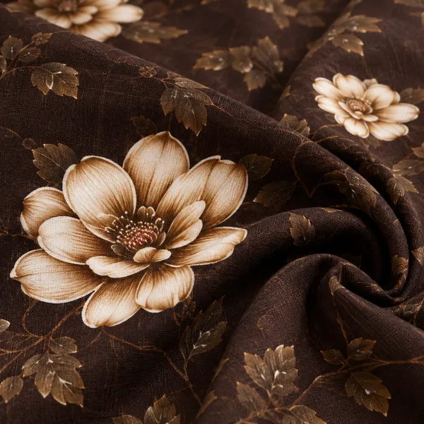 Brown_Floral_Cotton_400_TC_Double_Bedsheet_Set_|_Bookfold_Gift_Packaging