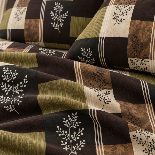 Brown_&_Green_Geometric_Cotton_400_TC_Double_Bedsheet_Set_|_Bookfold_Gift_Packaging