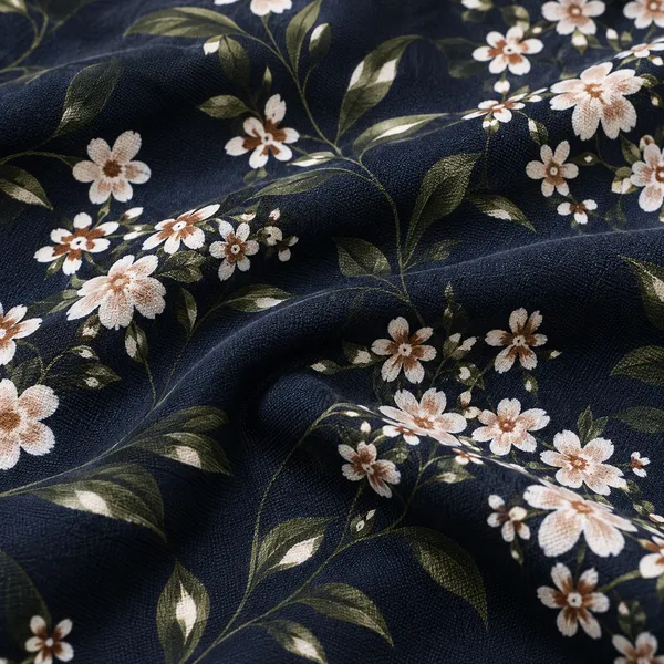 Navy_Blue_Floral_Cotton_400_TC_Double_Bedsheet_Set-Bookfold_Gift_Packaging