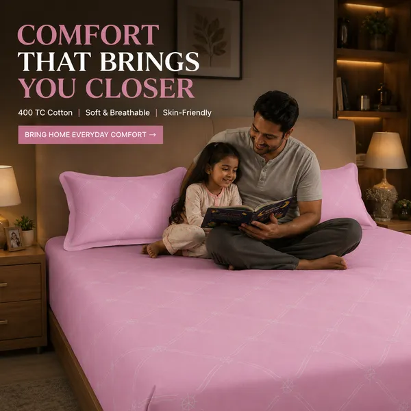 Pink_Printed_Pure_Cotton_Bedsheet_Set-_Gift_Packaging