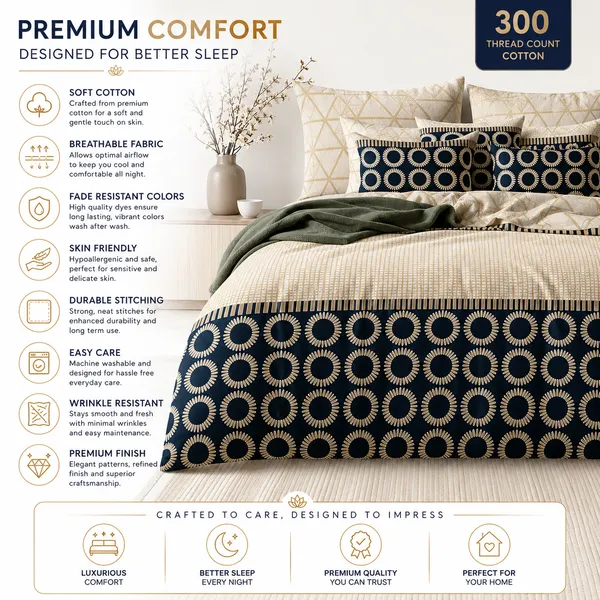 Navy_Floral_Circle_Bedsheet_Set_–_Cotton