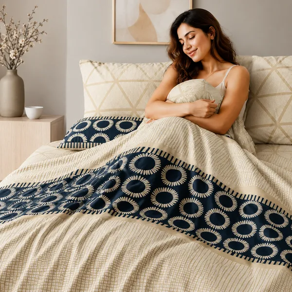 Navy_Floral_Circle_Bedsheet_Set_–_Cotton