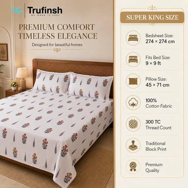 Elegant_Floral_Handloom_Cotton_Bedsheet_Set_with_2_Pillow_Covers_|_Gift_Packaging
