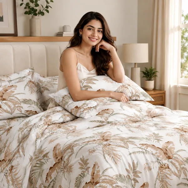 Tropical_Leaves_Double_Bedsheet_Set_–_Cotton