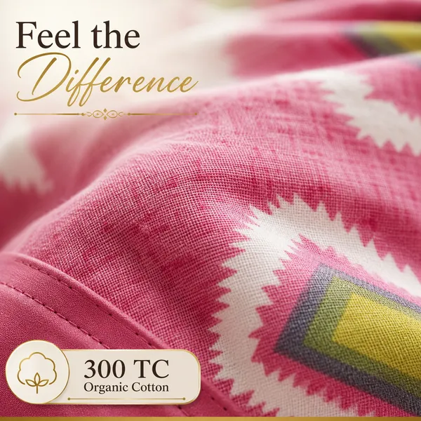 Pink_Diamond_Print_Bedsheet_Set_–_Handloom_Cotton