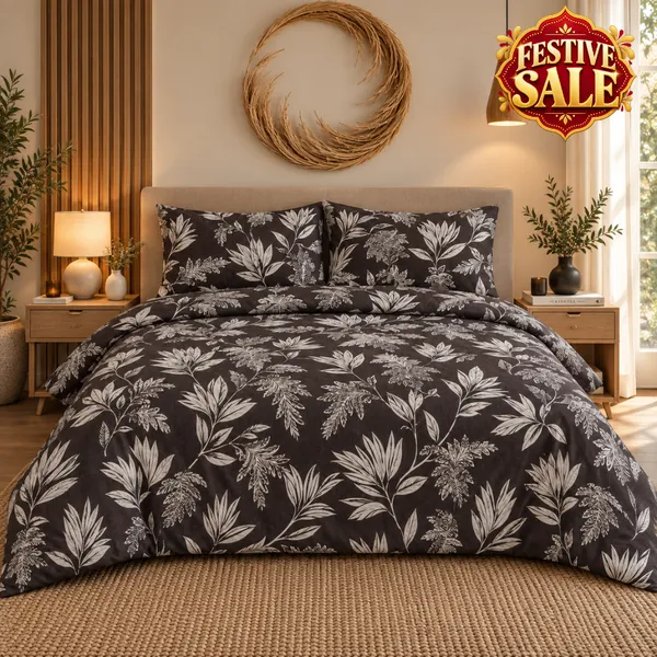 Trufinsh_Floral_Cotton_400_TC_Double_Bedsheet_Set_|_Bookfold_Gift_Packaging