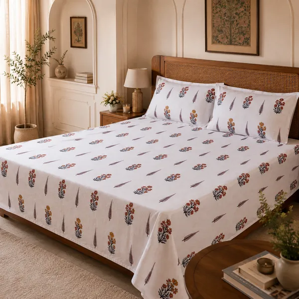 Elegant_Floral_Handloom_Cotton_Bedsheet_Set_with_2_Pillow_Covers_|_Gift_Packaging