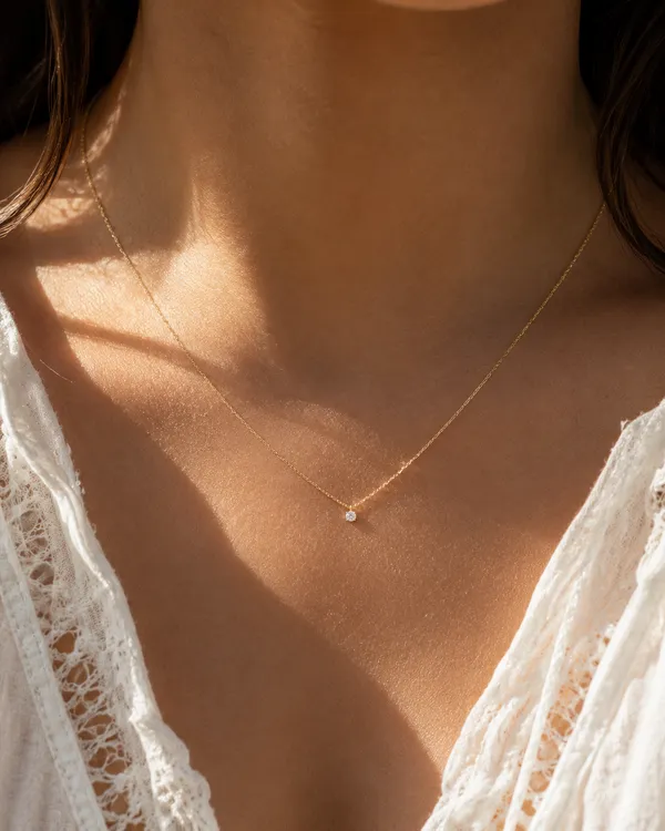 Glow_Dot_solitare_necklace_Sterling_Silver_925