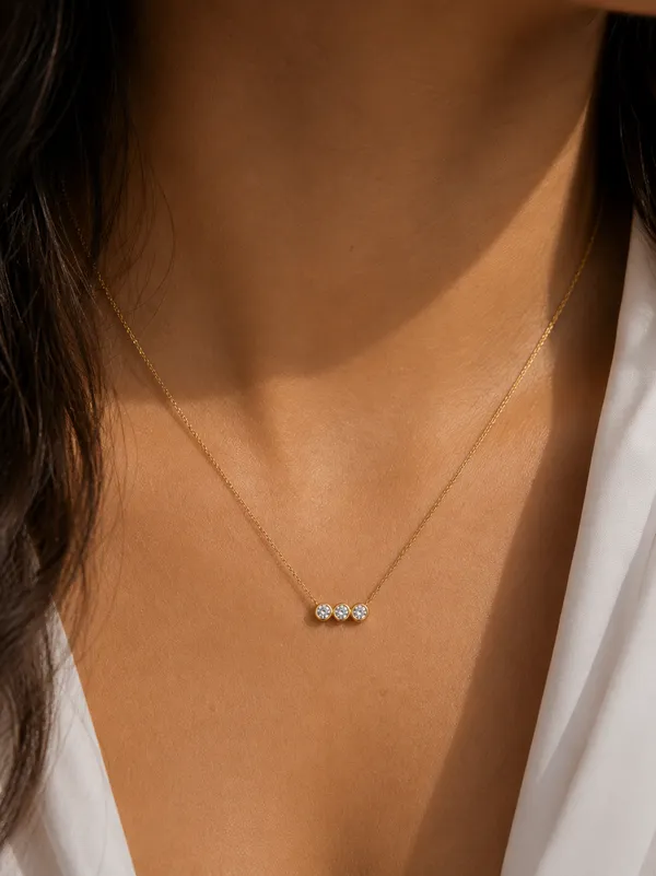 Diamond_Trio_Necklace_Sterling_Silver_925