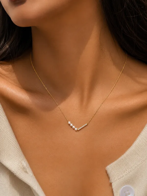 Pearl_Curve_Necklace_Sterling_Silver_925