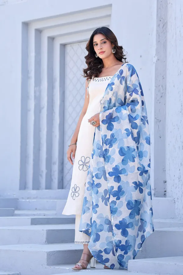 Off_White_Cotton_Blend_Floral_Embroidered_Kurta_Set_With_Dupatta_For_Women