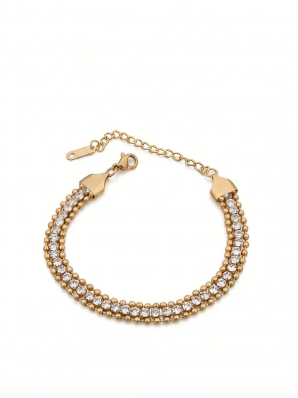 Golden_Stainless_Steel_Modern_Bracelet_For_Woman