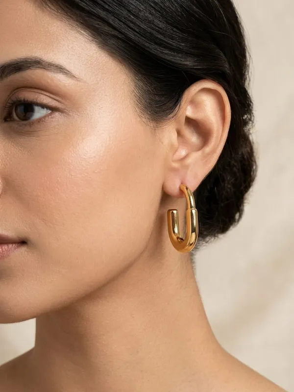Golden_Stainless_Steel_Modern_Earring_For_Woman