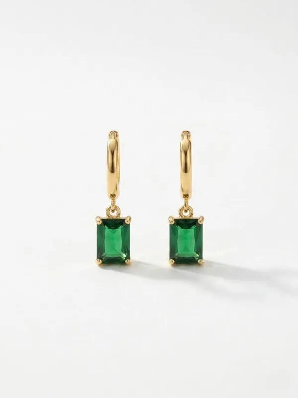Green_And_Golden_Stainless_Steel_Modern_Earring_For_Woman